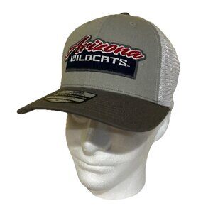 NEW Arizona Wildcats Beige Embroidered Colosseum Snapback Trucker Cap Hat Adult